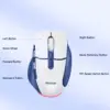 Wireless Dual-Mode Ergonomic Mouse Blue