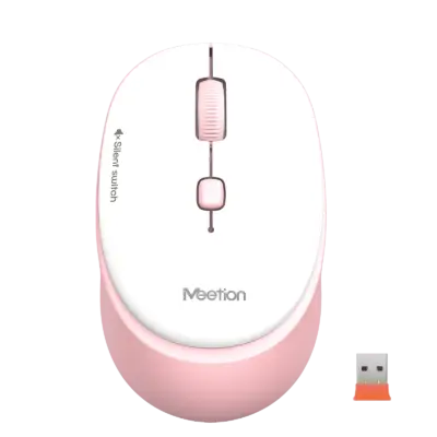 2.4g Wireless Office Mouse Pink