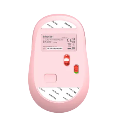 2.4g Wireless Office Mouse Pink