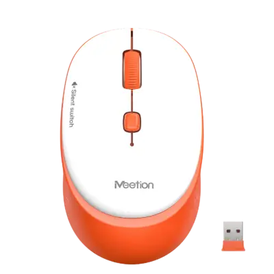 2.4g Wireless Office Mouse Orange