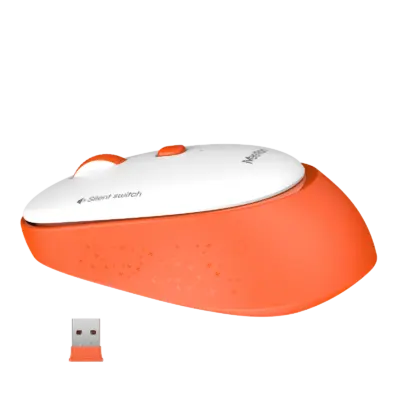2.4g Wireless Office Mouse Orange