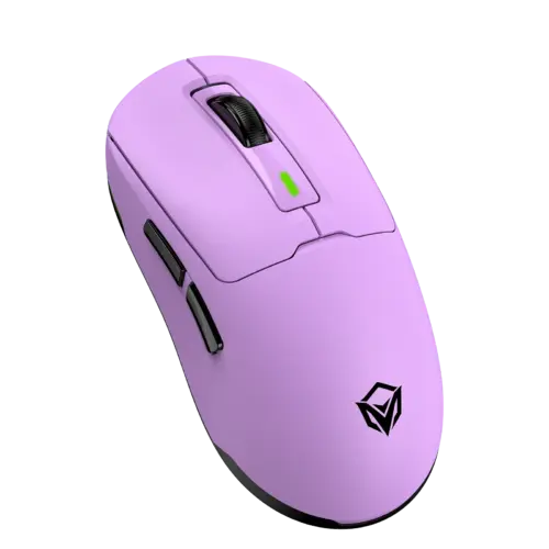 Purple Tri-Mode Wireless Gaming Mouse with RGB