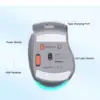 Wireless Dual-Mode Ergonomic Mouse