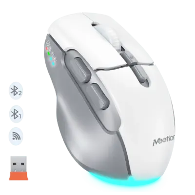 Wireless Dual-Mode Ergonomic Mouse