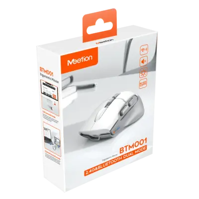 Wireless Dual-Mode Ergonomic Mouse
