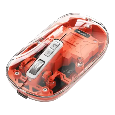 2.4g&Bluetooth Wireless Transparent Mouse