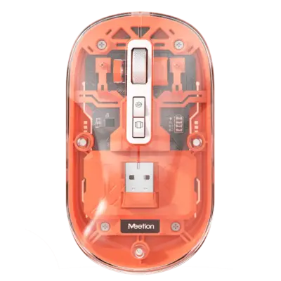 2.4g&Bluetooth Wireless Transparent Mouse