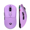 Purple Tri-Mode Wireless Gaming Mouse with RGB