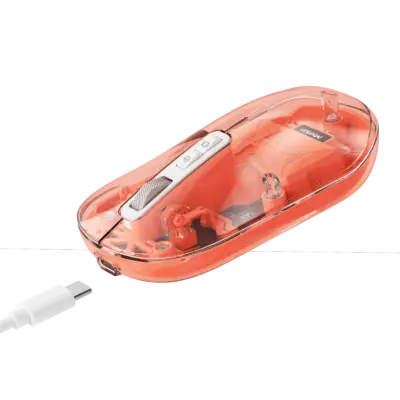 2.4g&Bluetooth Wireless Transparent Mouse