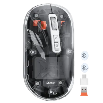 Wireless Dual Mode Transparent Mouse