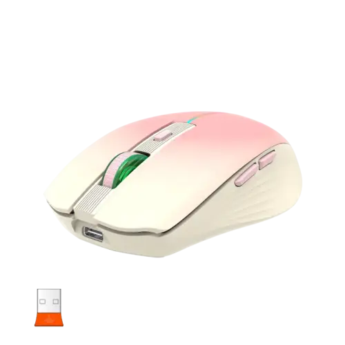 2.4G&Bluetooth Pink Dual Mode