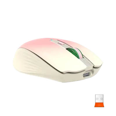 2.4G&Bluetooth Pink Dual Mode