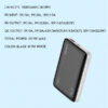 10000mAh 22.5W Fastcharging Power Bank PQ25