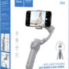Hoco K24 360 Degree Automatic Face Tracking Tripod Smart Selfie Gimbal Gray