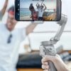 Hoco K24 360 Degree Automatic Face Tracking Tripod Smart Selfie Gimbal Gray