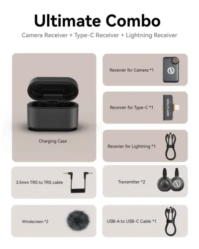 9-2 Hollyland LARK M2S Wireless Microphone