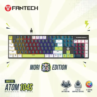 FANTECH_ATOM104S_MK878S_MECHANICAL_GAMING_KEYBOARD_MORI_EDITION_BLUE FANTECH ATOM104S MK878S MECHANICAL GAMING KEYBOARD MORI EDITION