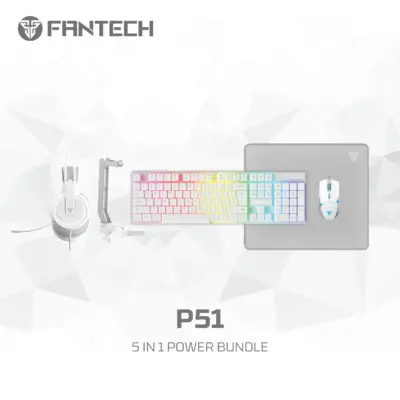 Fantech P51 5-In-1 Combo White