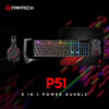 Fantech P51 5-In-1 Combo Black