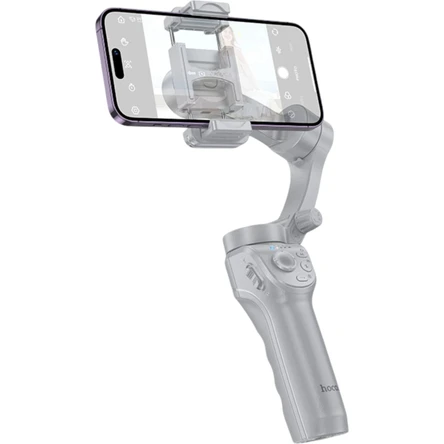 Hoco K24 360 Degree Automatic Face Tracking Tripod Smart Selfie Gimbal Gray