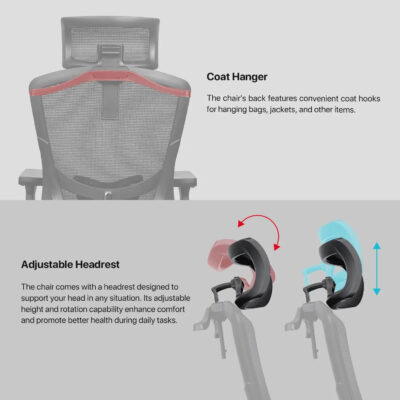 FANTECH OCA259 PRO OFFICE CHAIR - BLACK