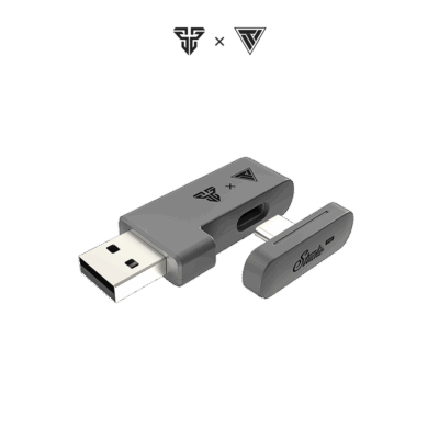 FANTECH STUDIO PRO WHG03 7.1 SURROUND SOUND BLUETOOTH & WIRELESS GAMING HEADSET – GREY WITH USB DONGLE FOR PHONE USAGE