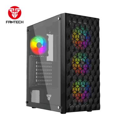 Fantech AERO 2 CG83 Middle Tower Gaming Case – Black