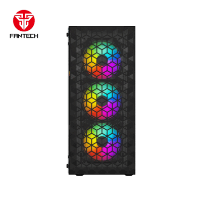 Fantech AERO 2 CG83 Middle Tower Gaming Case – Black