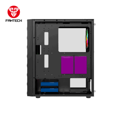 Fantech AERO 2 CG83 Middle Tower Gaming Case – Black