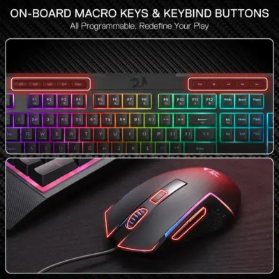 Redragon S151 Gaming Keyboard & Mouse Wired Combo