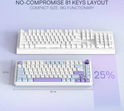 Redragon UCAL K673 PRO 75% Wireless Mechanical Keyboard