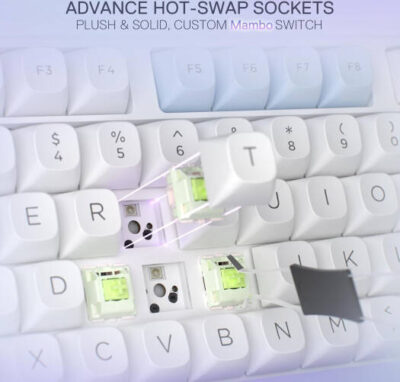 Redragon UCAL K673 PRO 75% Wireless Mechanical Keyboard