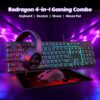 8f714ed0-d247-463d-af06-3a814635f1e9 REDRAGON - S107P-BA Wired 4-in-1 Gaming Keyboard & Mouse Headset & Mouse Combo