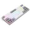 Redragon Keyboard Fizz Pro K616-RGB (White gray) Mechanical