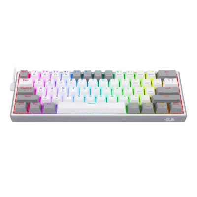 Redragon Keyboard Fizz Pro K616-RGB (White gray) Mechanical
