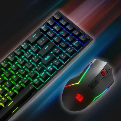 Redragon S136 Mechanical Gaming Keyboard Gaming Mouse Tri-Modes Combo