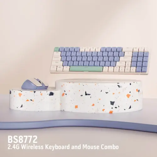 Redragon BS8772 Wireless Keyboard and Mouse Combo