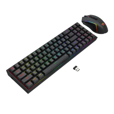 Redragon S136 Mechanical Gaming Keyboard Gaming Mouse Tri-Modes Combo