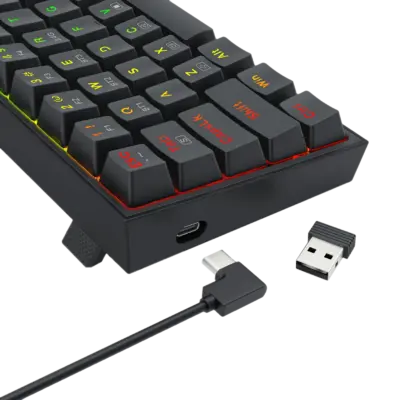 Redragon S136 Mechanical Gaming Keyboard Gaming Mouse Tri-Modes Combo