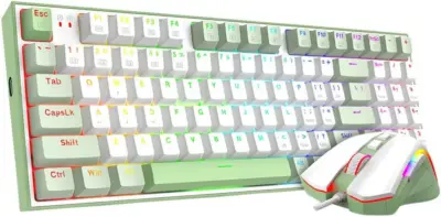 shopping (1) Redragon S134 Gaming Winter Edition Combo Set, Keyboard+Mouse